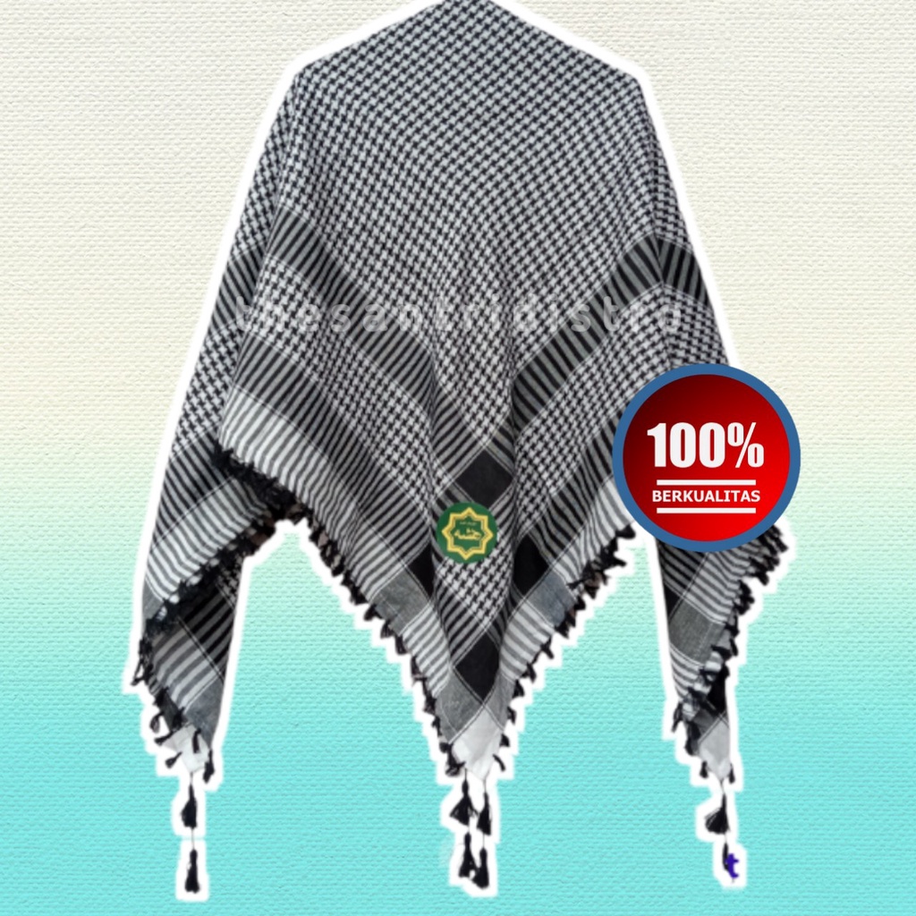 Sorban Kepala Hitam / Sorban Kepala Dewasa / Sorban Yaman / Igal Sorban Dewasa / Sorban Kashmiri / S