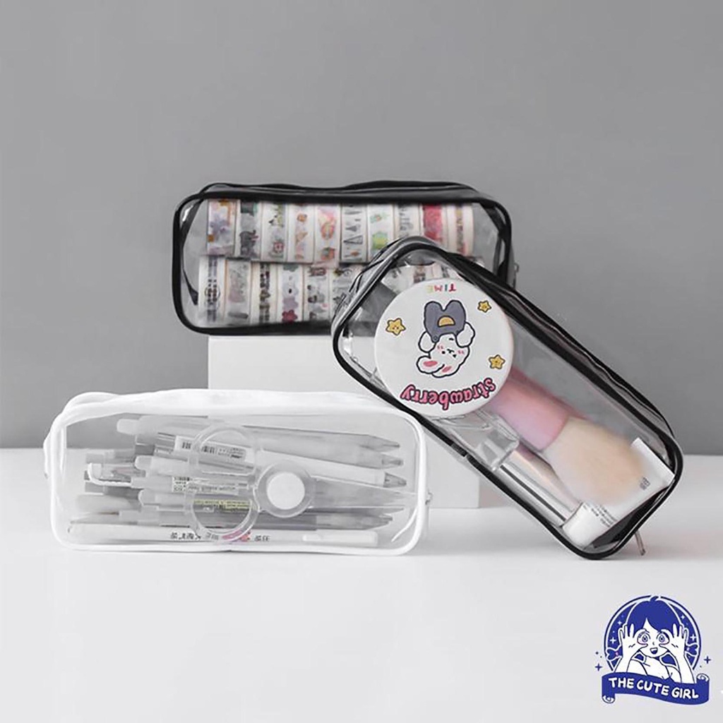 

Kotak Pensil Pelajar/Tas Kosmetik Berkapasitas Besar/Kotak Alat Tulis Tahan Air - Stazionario