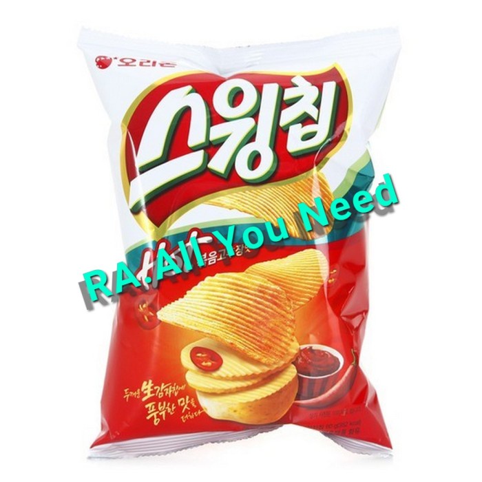 

Orion Swingchip Sweet Chilli - Keripik Kentang Rasa Pedas 60gr