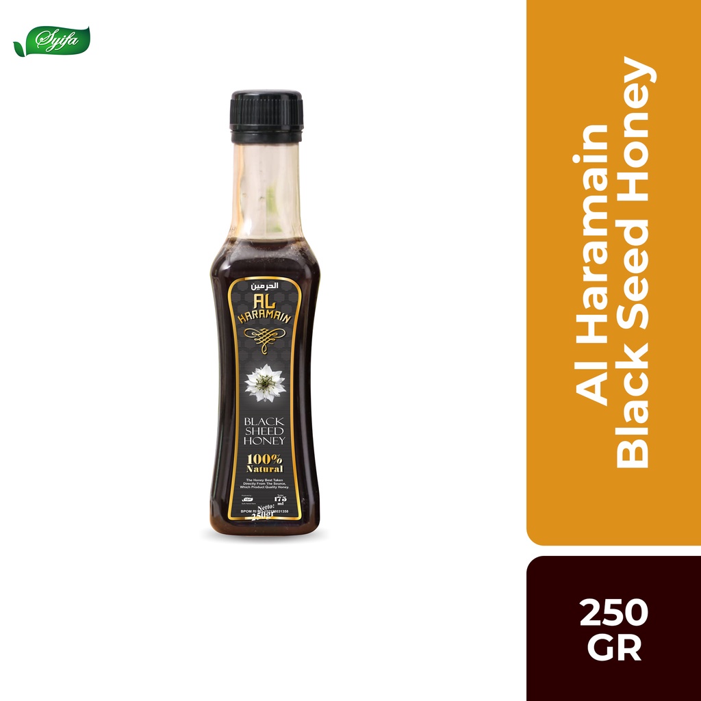 

Madu Al Haramain 250 Gr - Black Seed Honey (Madu Habbatussauda)