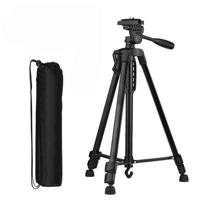TRIPOD T3366 UNTUK KAMERA, HP & TEROPONG - ENIGMAZONE