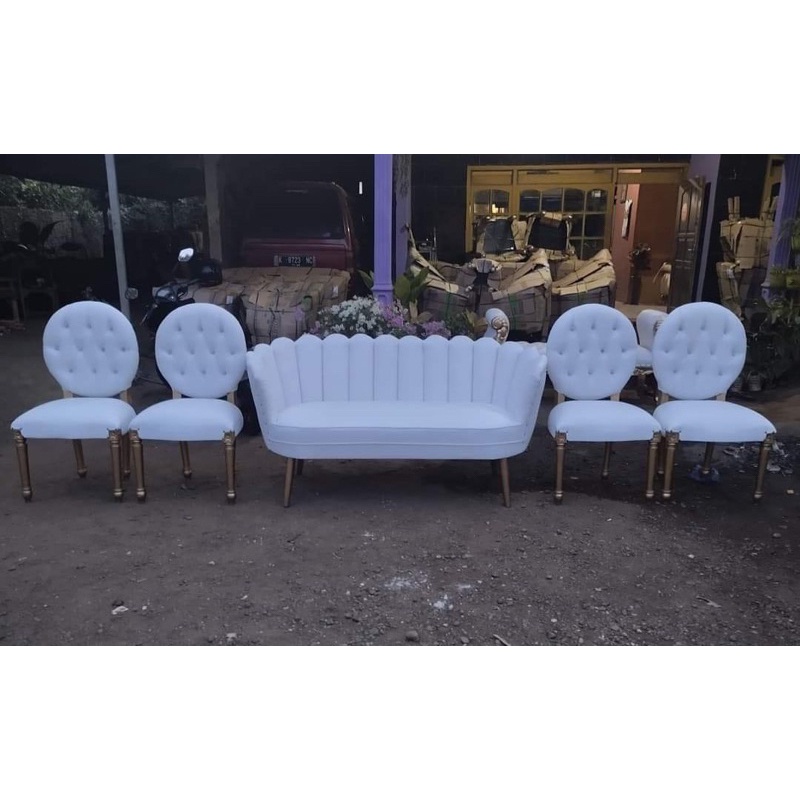 kursi pelaminan murah / sofa pelaminan murah / kursi kerang / sofa kerang / kursi pelaminan / sofa p