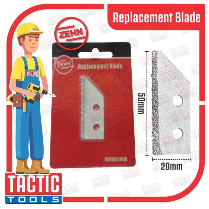 

Refill Mata Pisau Alat Kerok Nat Keramik / Replacement Blade