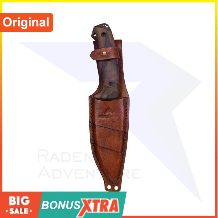 Pisau Eiger BUSHCRAFT KNIFE 1.0 KNIVES Black 91000 5715 Original Keren Bagus