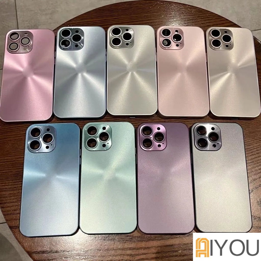 Casing Ponsel Tekstur Laser Mewah Untuk Iphone11 12 13 14 Pro Max14 Plus Pelindung Kamera Hard Shockproof Casing iPhone Cover Untuk13 14