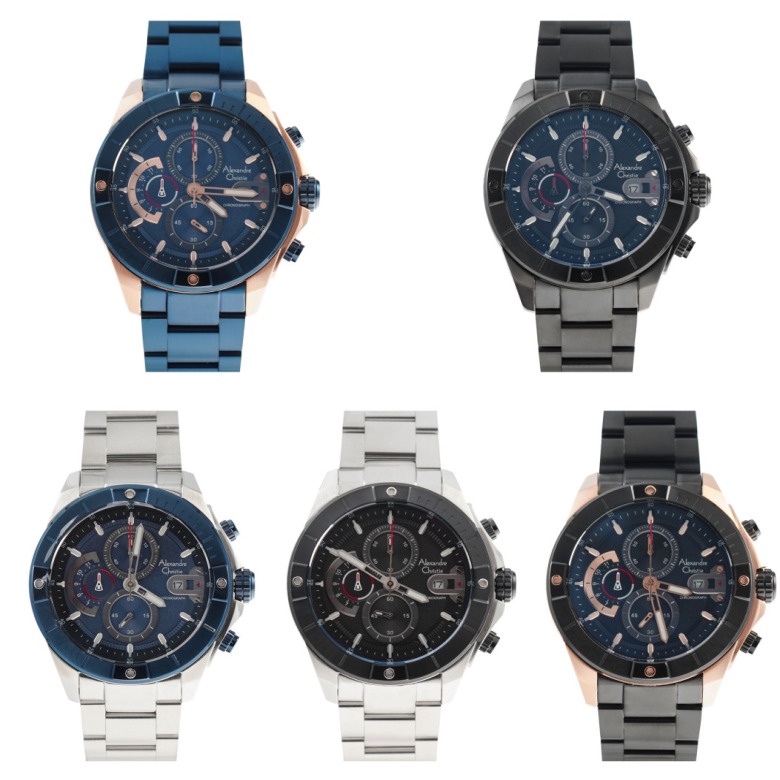JAM TANGAN PRIA ALEXANDRE CHRISTIE AC 6631 / AC6631 RANTAI ORIGINAL GARANSI RESMI 1 TAHUN