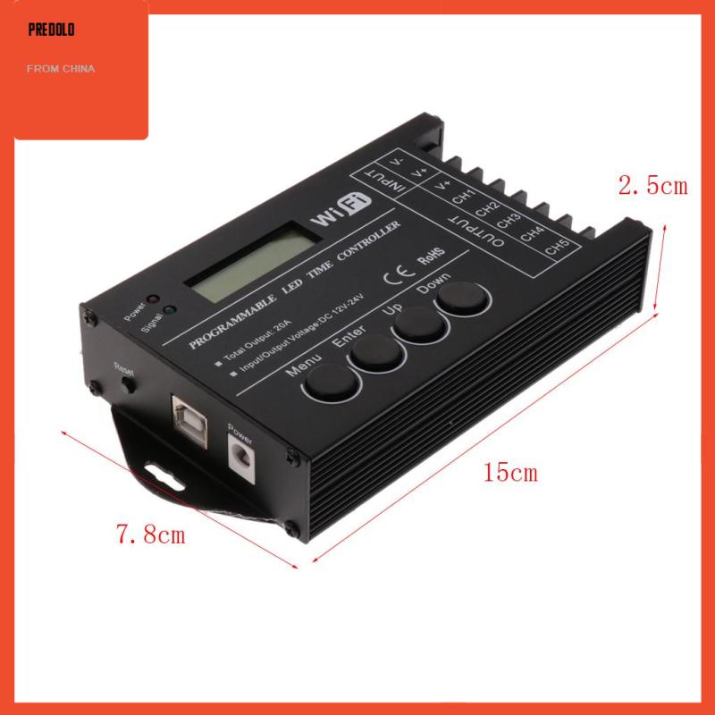 [Predolo] Tc421 WiFi Time LED Controller Pengatur Waktu Pencahayaan