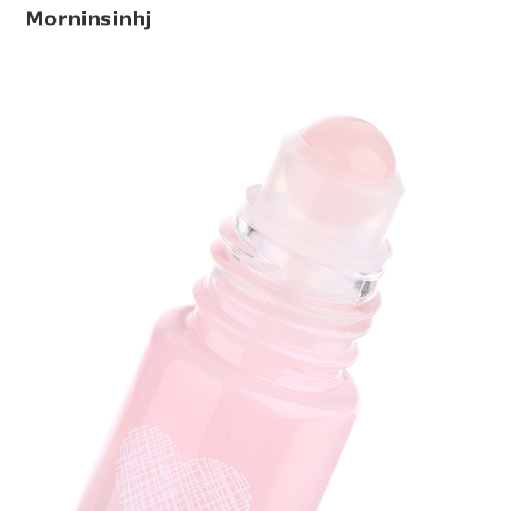 Mornin 5/10ml Kaca Pink Roll On Botol Kosong Roller Ball bottle id