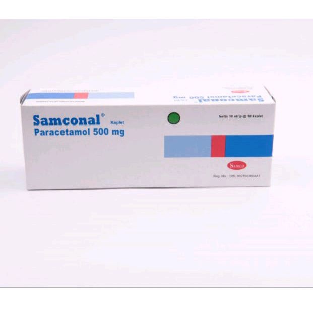 Samconal 500 mg / 100 kaplet -- Paracetamol Parasetamol tablet