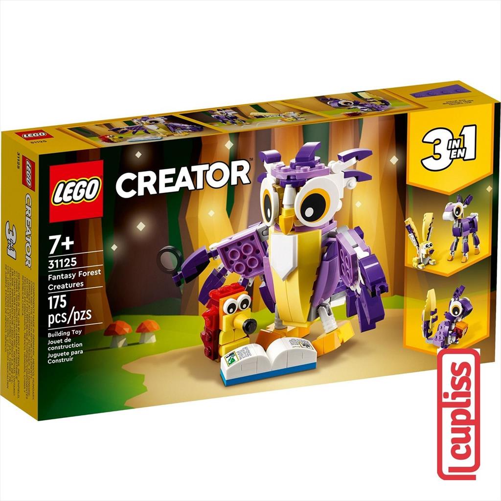 LEGO Creator 31125 Fantasy Forest Creatures