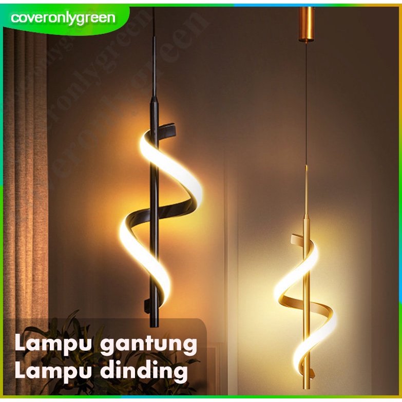 3 Warna Nordic Modern Lampu Dinding Kamar Tidur/Lampu Dinding Ruang Tamu Lampu Dinding Minimalis Lampu Dinding Akrilik Rumah Dekorasi Nordic-Termasuk bola lampu