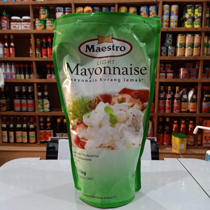 

[Ready-Stock] Maestro Light Mayonnaise (Mayones Kurang Lemak) 1kg