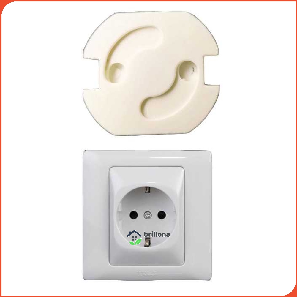 Safety Socket Plug Listrik EU Spring Style - ZC6001