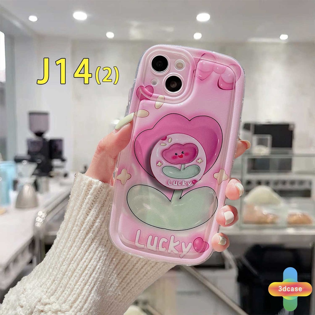 Compatible For Case IPhone 11 12 13 14 PRO MAX 6 7 6S 8 14 Plus X XR XS MAX 11 12 13 Se 2020 6SPlus 7Plus 6Plus 8Plus 14Plus XSMAX Lucky Tulip Couples Soap Case With Stand