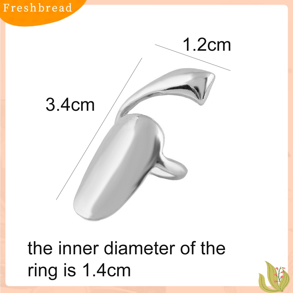 &lt; Freshbread &gt; 1Pc Luxury Nail Extension Band Ujung Jari Cincin Kuku Aksesori Perhiasan