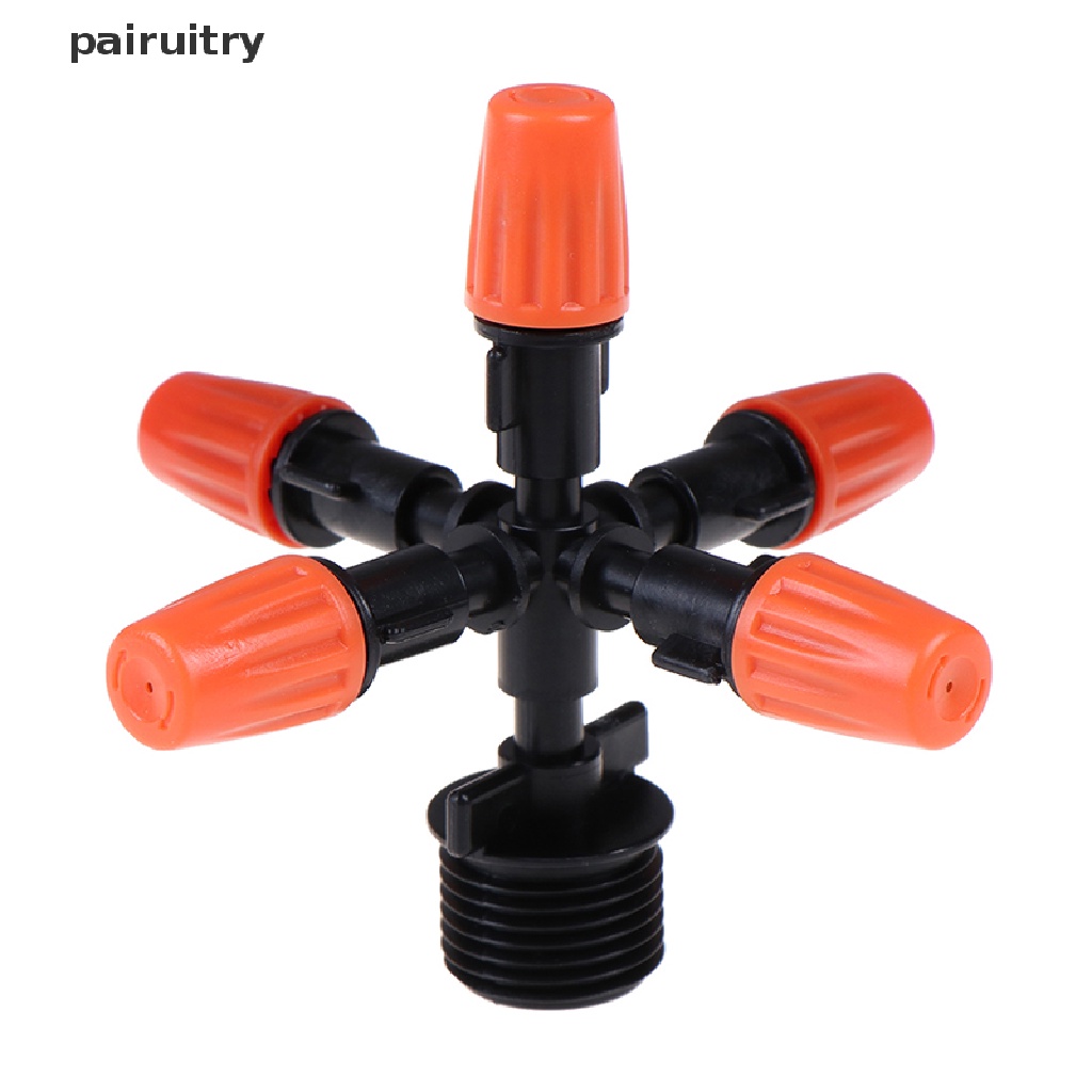 Prt Sprinkler Taman Penyiraman Otomatis Rumput360° Rotag Sprinkler 5nozel PRT