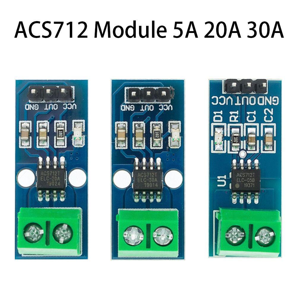 Populer 2pcs Hall Sensor Arus Tahan Lama DIY Kit Kualitas Tinggi 5A 20A 30A