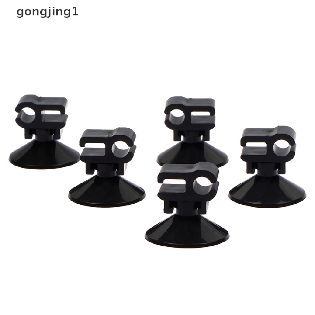 Ggg 5PCs Aquarium Suction Cup Klip Tabung Gesper Ikan Kawat Selang Pompa Sucker ID