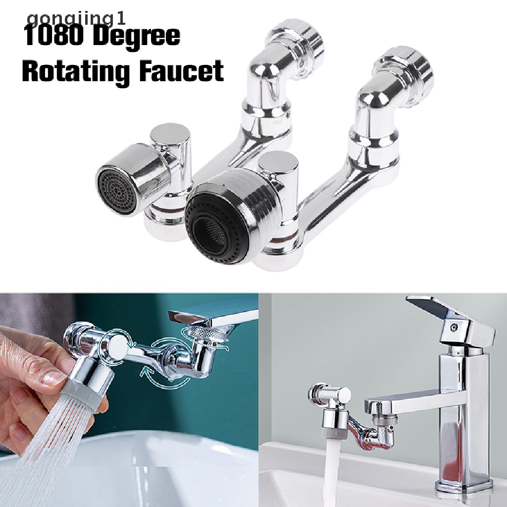 Ggg 1080derajat Rotag Keran Universal Dapur Aerator Putar Faucet Wide Angle Swivel Splash Filter Faucet Extender Untuk Kamar Mandi ID