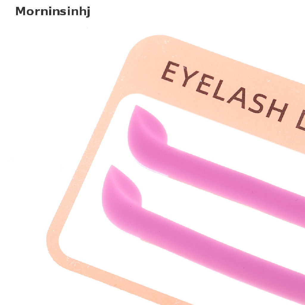 Mornin 1pasang Silicone Eyelash Lift Silicone Lash Lift Perm Pads Cetakan Pengeriting Bulu Mata id