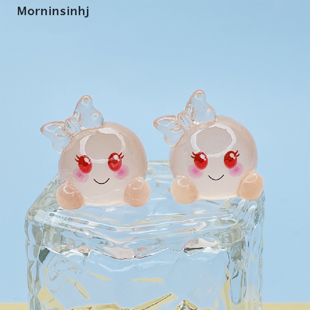 Mornin 10Pcs Miniatur Dunia Bercahaya Kartun Gelembung DIY Handmade Perhiasan Resin Aksesoris Ornamen id