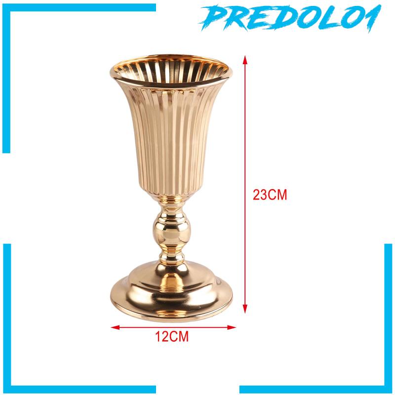 [Predolo1] Holder Vas Bunga Meja Centerpiece Pernikahan Bahan Metal Untuk Pesta Rumah Resepsi