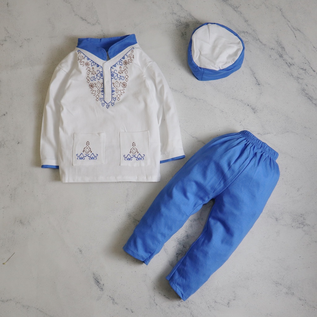 Baju anak laki laki /setelan baju koko / Anak bayi laki laki cowok usia  6 bulan 2.5 tahun  baju kok