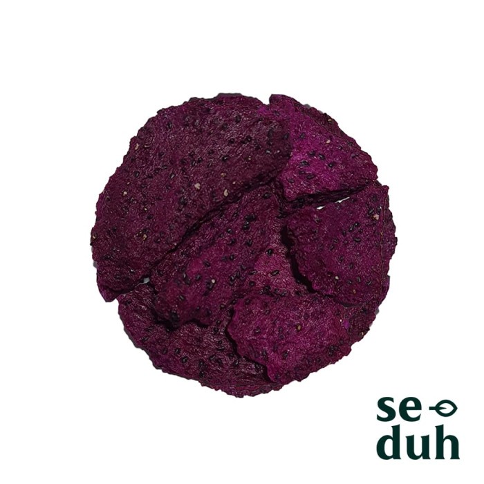 

Freeze Dried Red Dragon Fruit Slice / Buah Naga Merah Kering - 60 gram