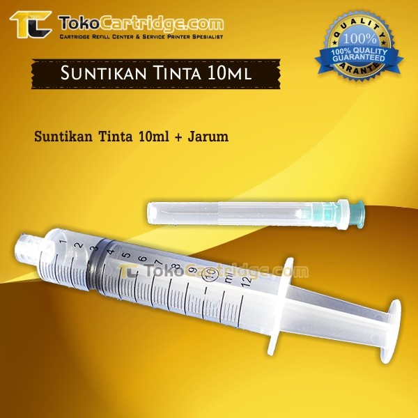 Suntikan Tinta Printer Ukuran 10ml