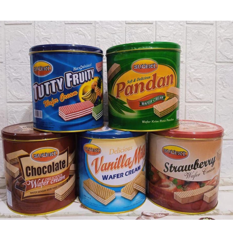 

SUTEKI WAFER CREAM 1 DUS ISI 6 TOP @500gr ORIGIN