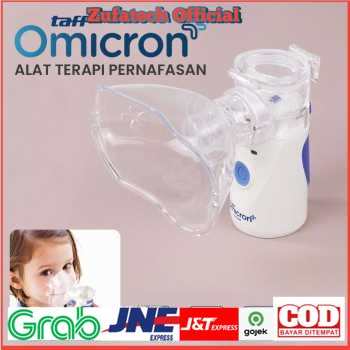 Omicron Alat Terapi Pernafasan Asma Inhale Nebulizer - YM-3R9 - White - OMHRFZWH