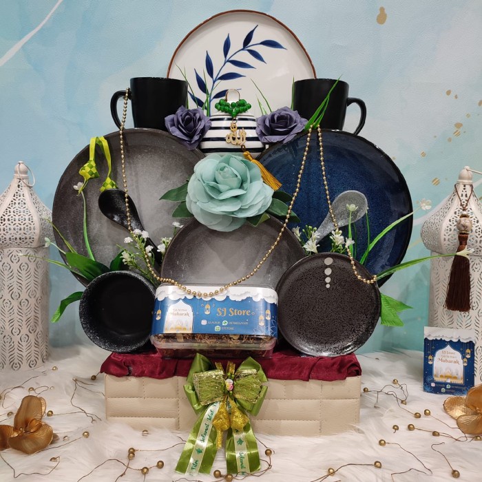 

Paket Dekorasi Lebaran Idul Fitri Hampers Parcel Hadiah Kue Kering 025 - A