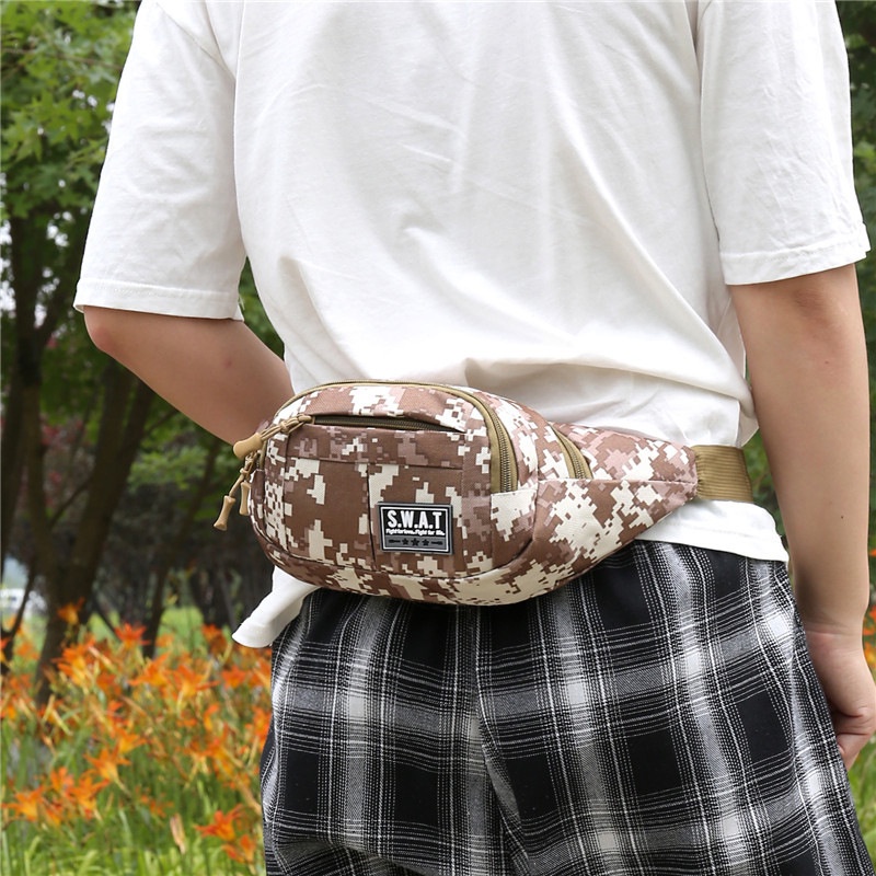 TERBARU !!! JX 745  Tas Pinggang Pria Wanita - Tas Pinggang Import Premium - Waist Bag Crossbody