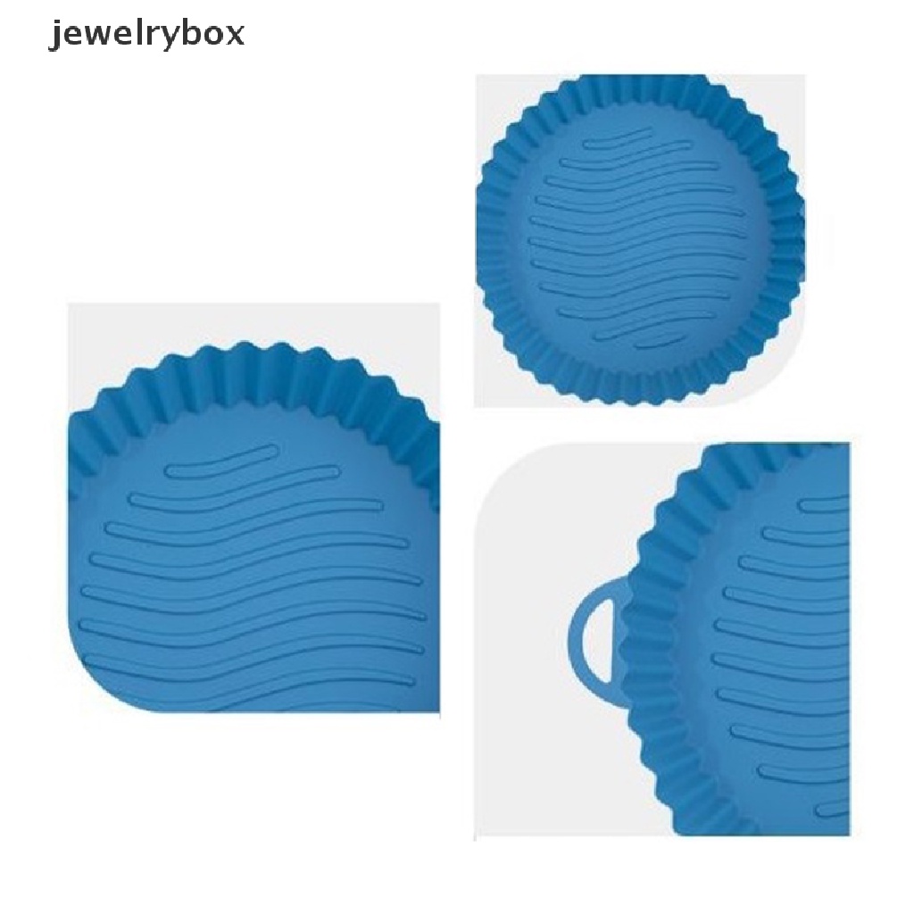 [jewelrybox] Silicone Air Fryer Pot Basket Liners Anti Lengket Aman Oven Baking Tray Aksesoris Butik