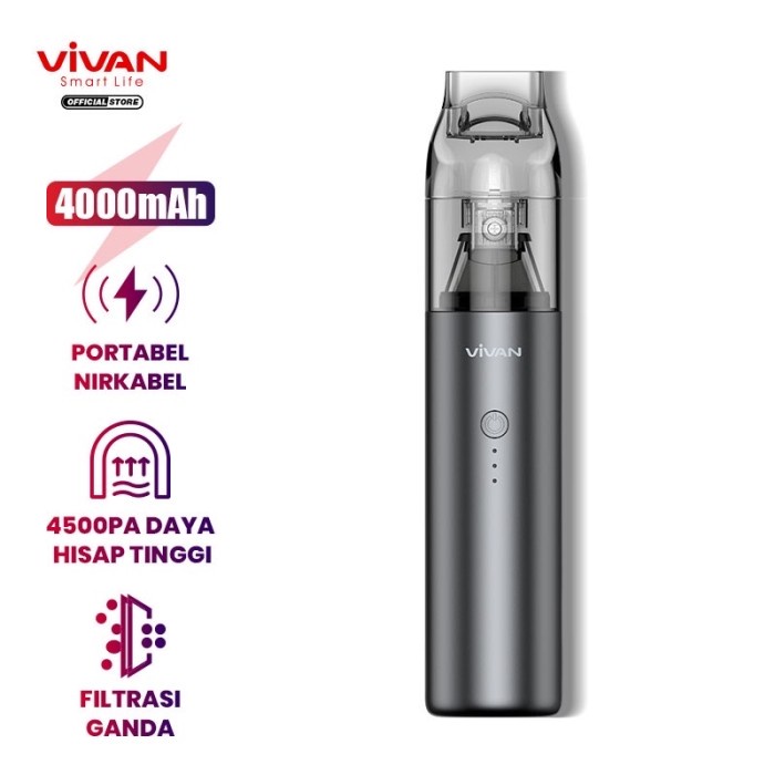 VIVAN Auto VX01 4000 mah Car Vacum Cleaner Penyedot Debu Mobil dll