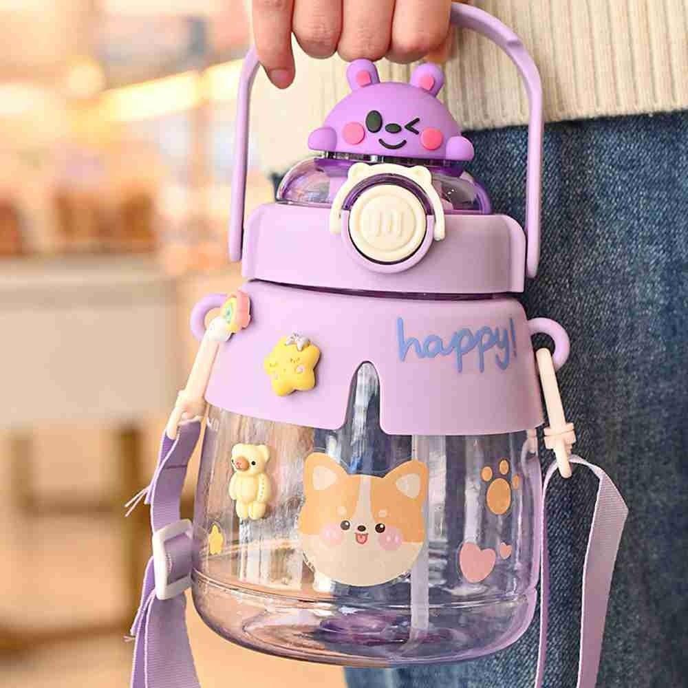 Populer Botol Air Minum Anak Fashion Portable Drinkware Water Cup