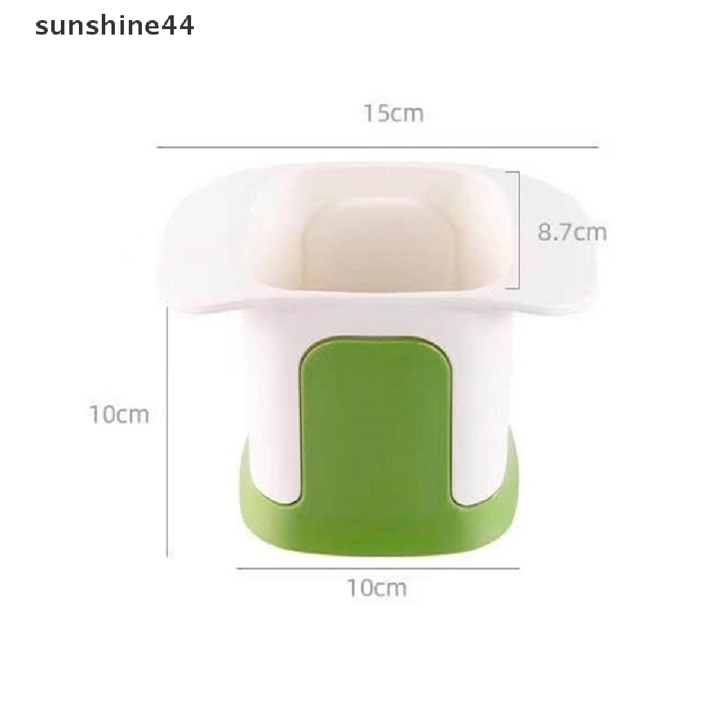 Sunshine Hand Pressure Vegetable Cutter 2in1 Pencacah Sayur Alat Penghancur Dapur ID