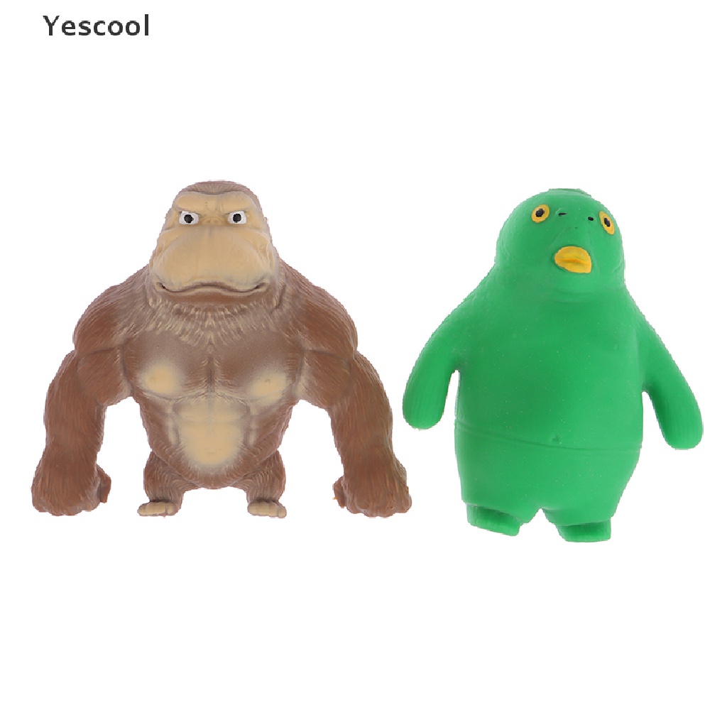 Yescool Deion Gorilla Elastis Monkey Anti stress Mainan Kado Anak Dewasa ID