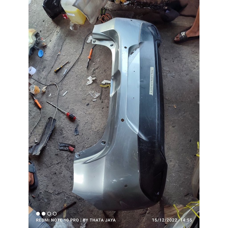 Bumper belakang mazda 2 skyactiv