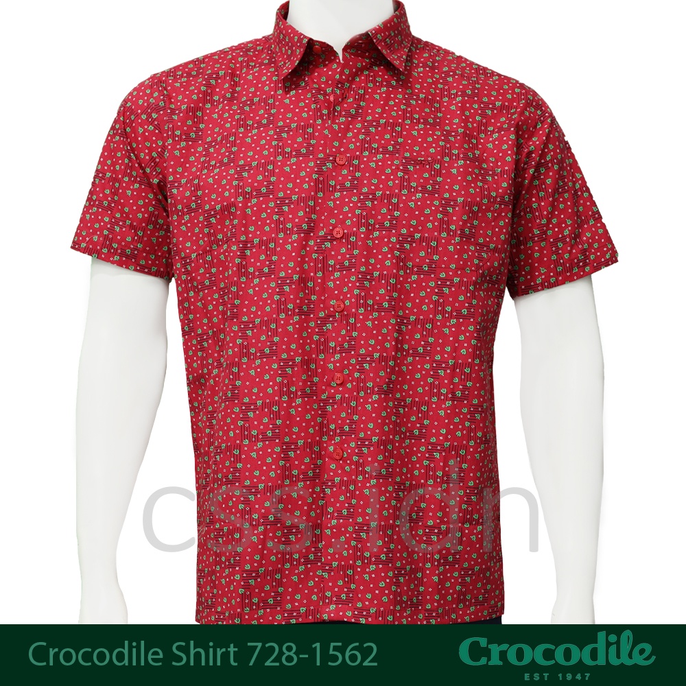 Kemeja Pria Lengan Pendek Crocodile 728-1562