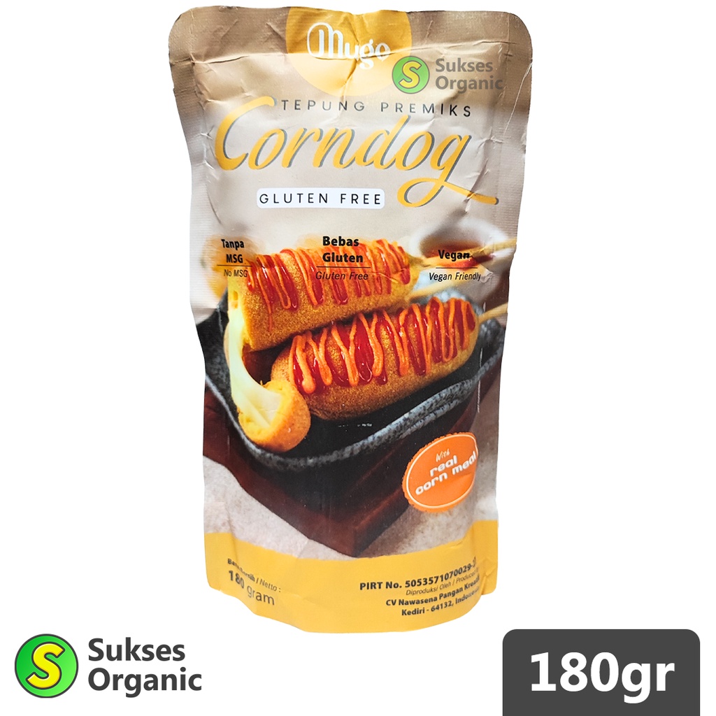 

Tepung Premiks Corndog Gluten Free No MSG Mugo 180gr