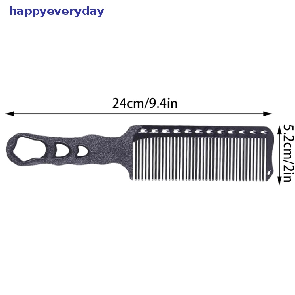 [happy] 1pc Cutg Flat Comb Hairdressing Barbers Salon Gaya Rambut Profesional [ID]