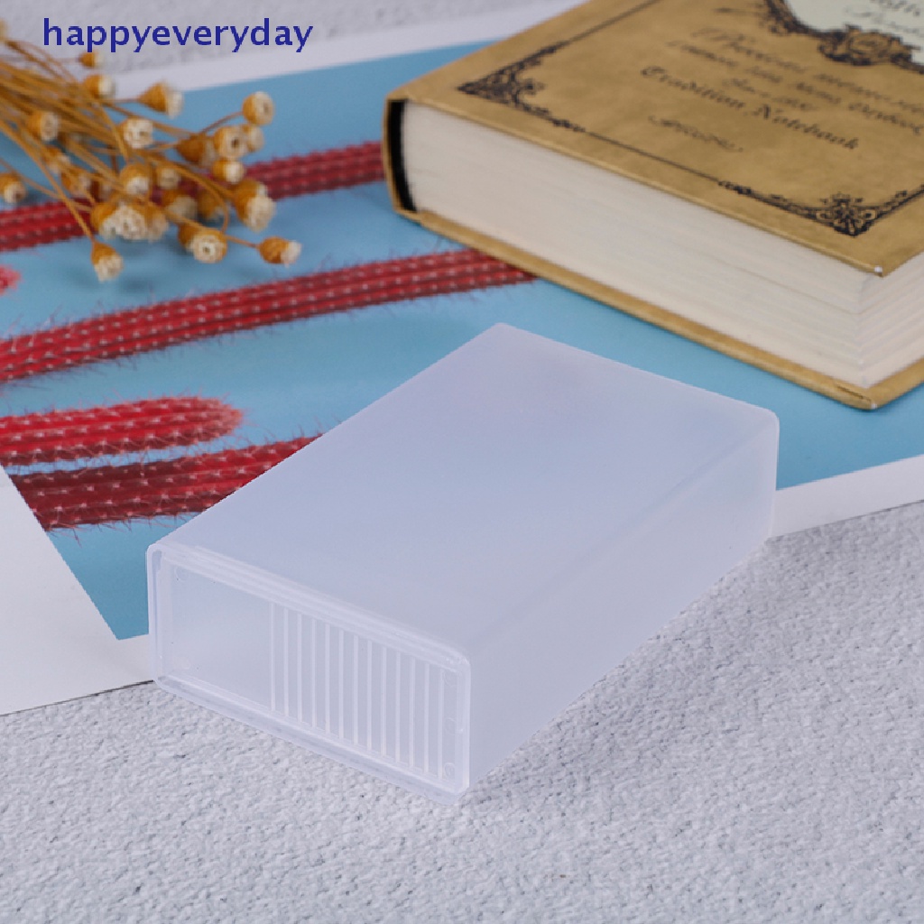 [happy] 1pc Tempat Kotak Case Plastik Pocket Box Holder Storage [ID]