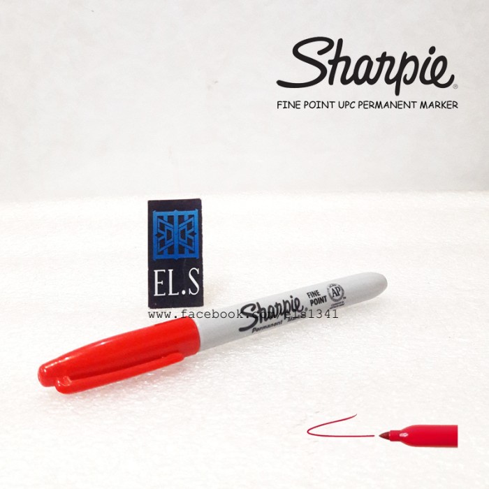 

Sharpie Fine Point Permanent Marker - Red