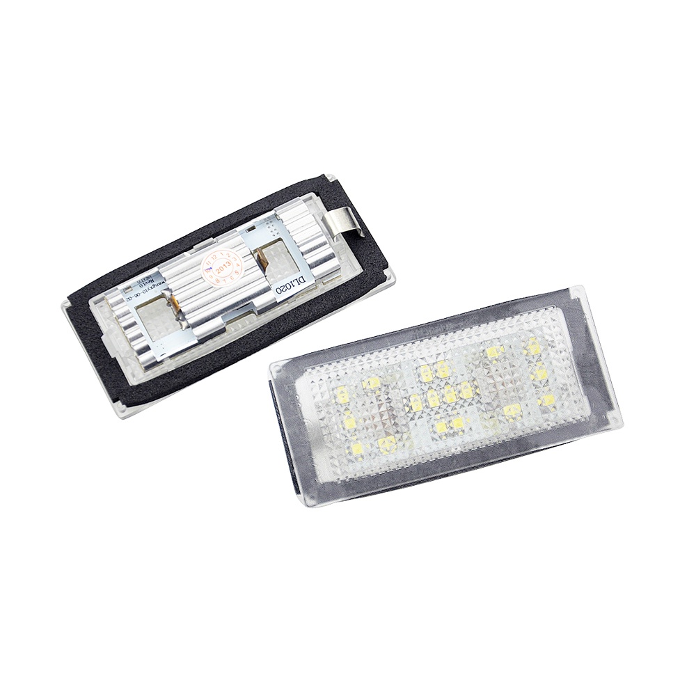 2pcs Lampu Plat Nomor Plat LED Putih Lampu Untuk BMW E65 E66 730i 735i 740i 745i 750i Saloon 2006 2007 2008