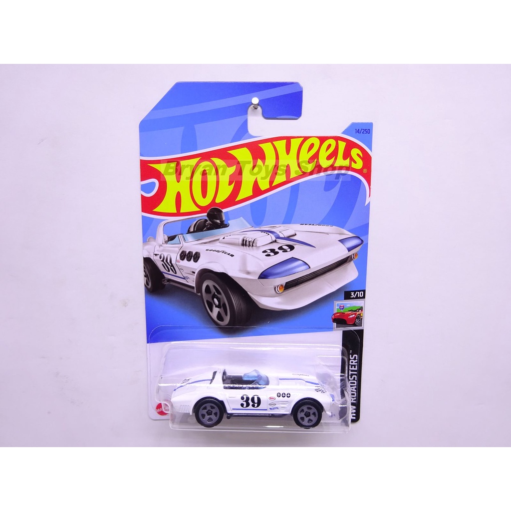 Hot Wheels Corvette Grand Sport Roadster Putih No. 39