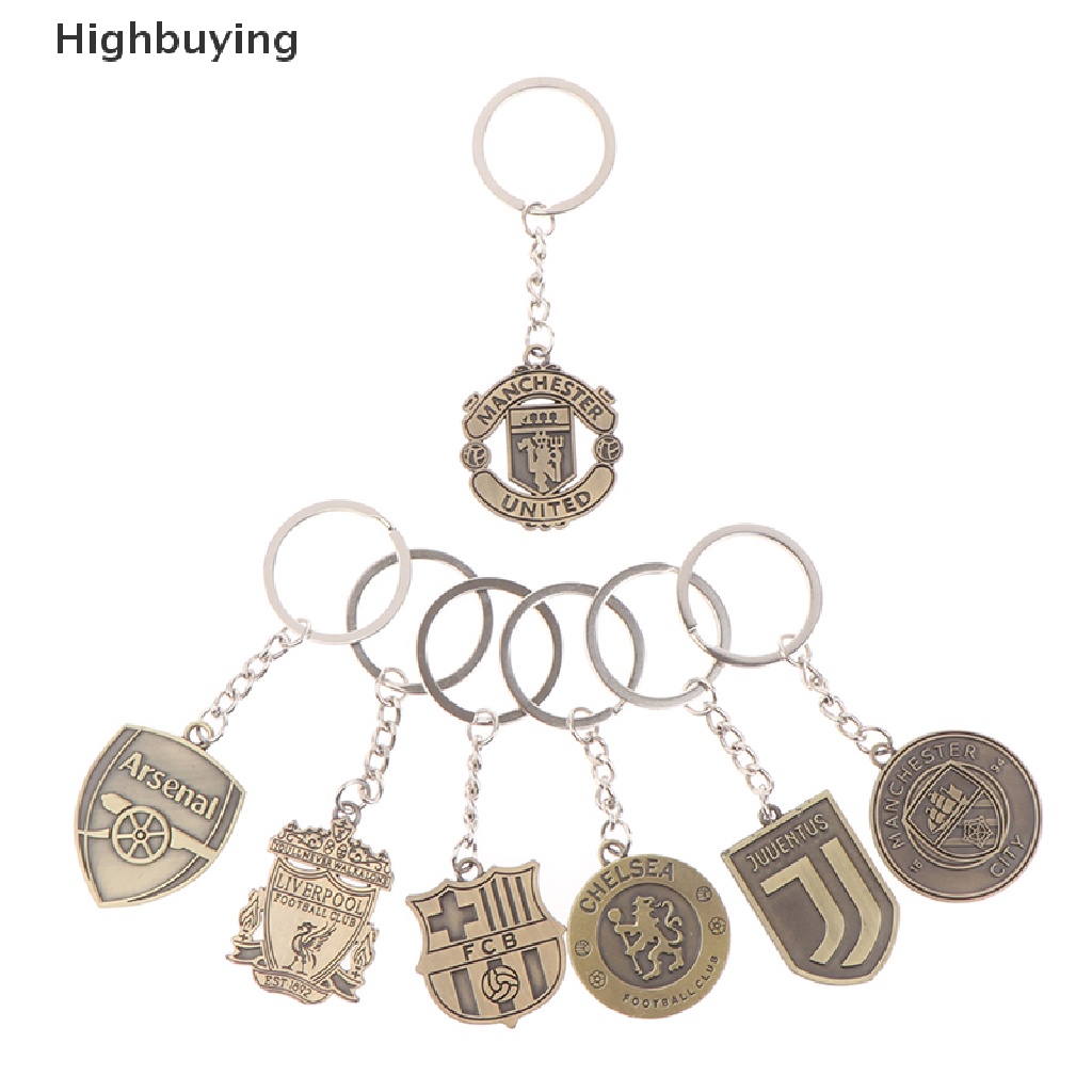 Hbid Gantungan Kunci Bintik Sepak Bola Bahan Baja Mainan Perhiasan Mini KeyChain Glory