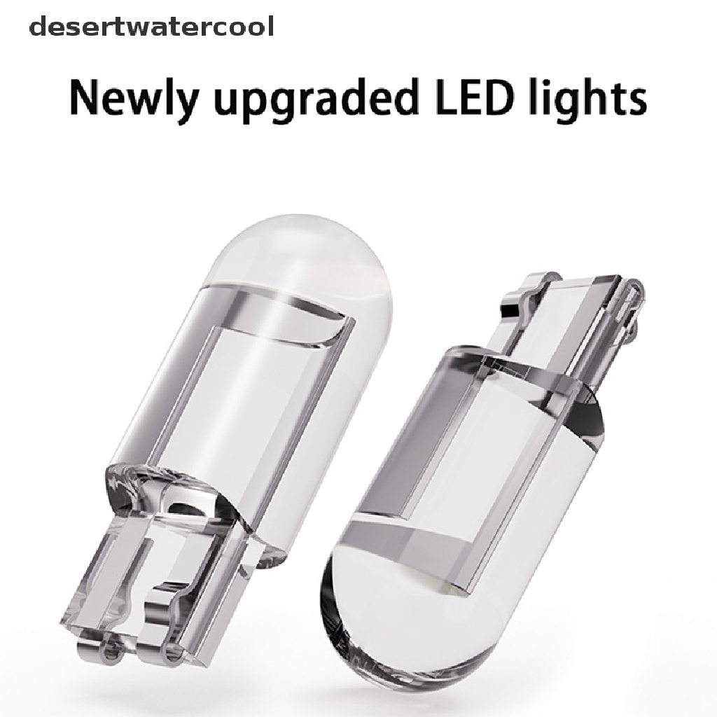 Deid 10X T10 194 168 W5W 2825lampu Bohlam Interior Plat LED COB 6000K UK Martijn