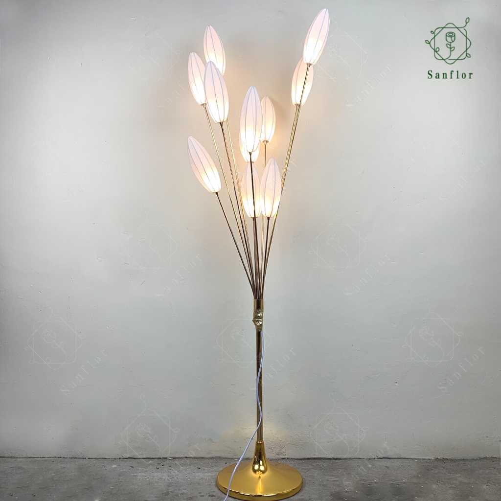 STANDING TULIP LAMP KEPALA 11/ LAMPU DEKORASI PELAMINAN PERNIKAHAN / WEDDING DECORATION