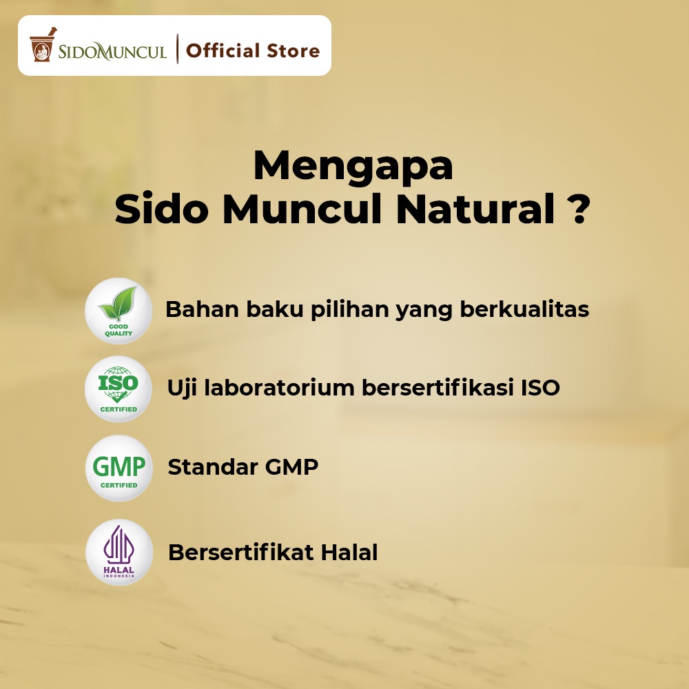 Sido Muncul Natural HerbaMix5 - Ramuan Herbal Alami Daya Tahan Tubuh